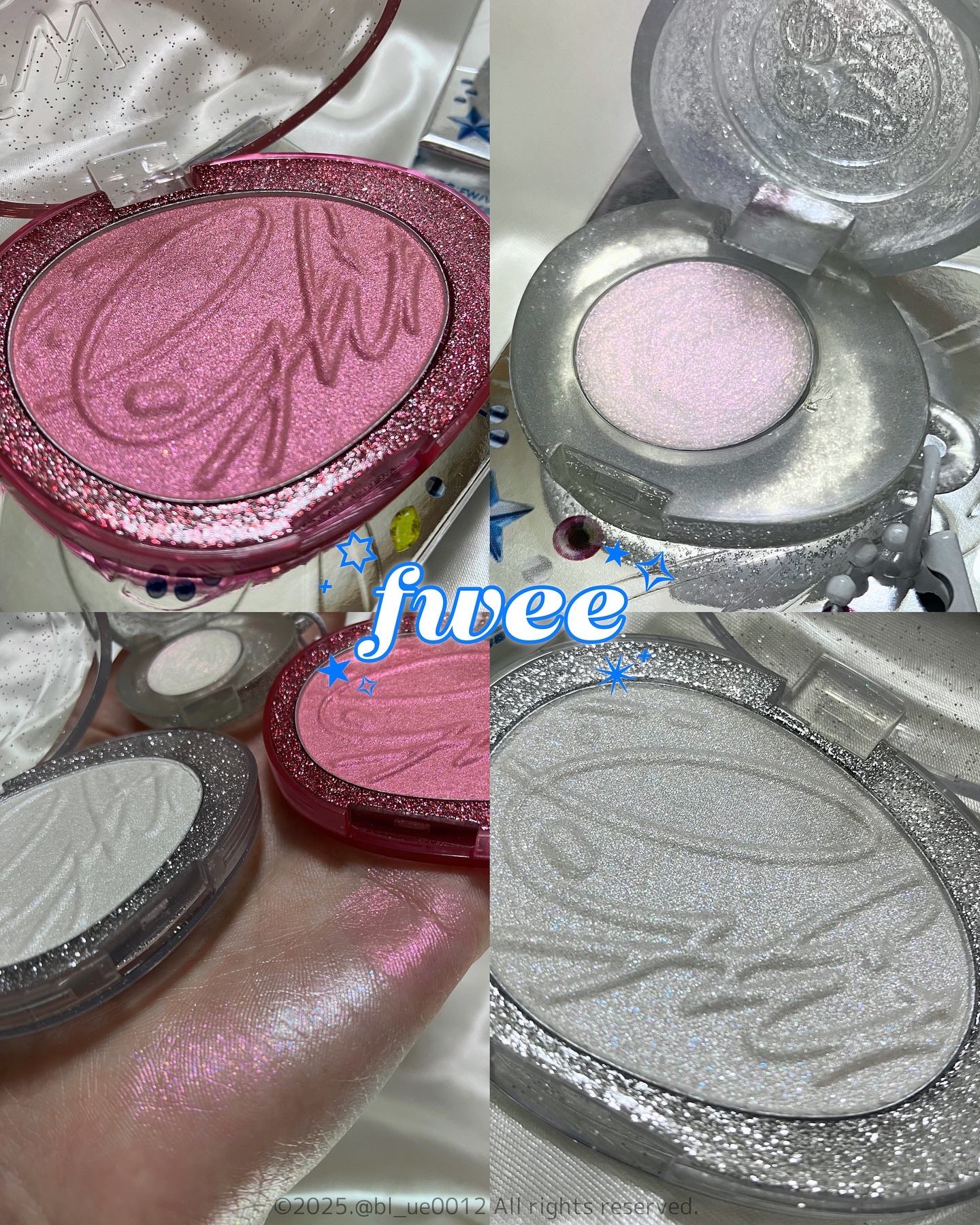 フィー グリッツストーンハイライター/fwee/パウダーハイライトを使ったクチコミ（1枚目）