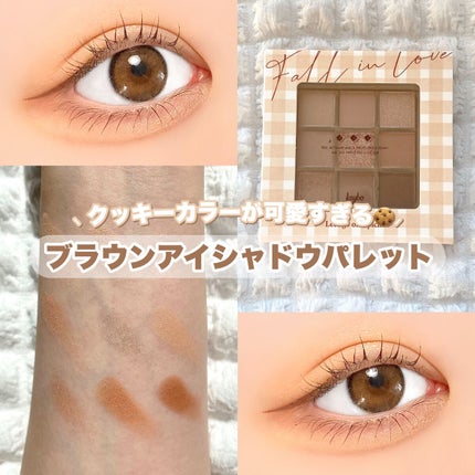 KEYBO FALL IN LOVE SHADOW PALETTE/keybo/アイシャドウパレットを使ったクチコミ(1枚目)