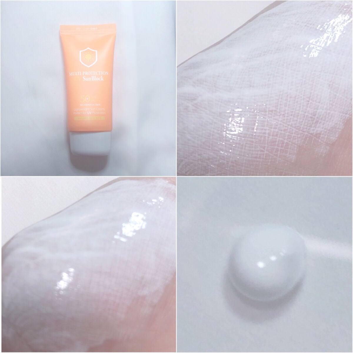 マルチプロテクションUVサンブロック/3W CLINIC(韓国)/日焼け止めクリームを使ったクチコミ(2枚目)
