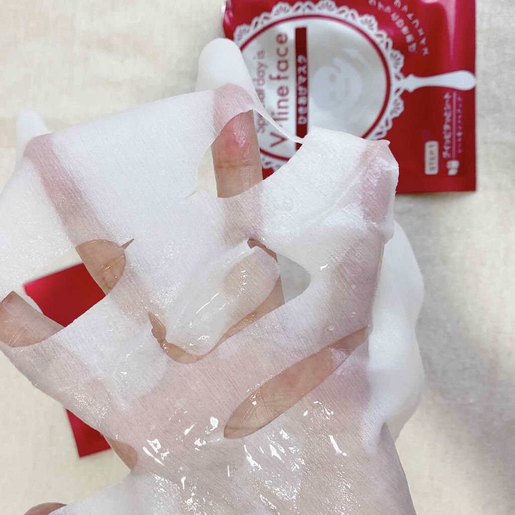 Vライン ひきあげマスク/ピュレア/シートマスク・パックを使ったクチコミ（2枚目）