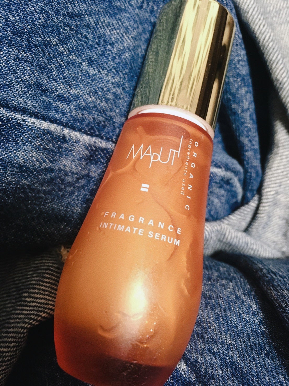 オーガニックフレグランスインティメイトセラム MAPUTI/MAPUTI/デリケートゾーンケアを使ったクチコミ(1枚目)