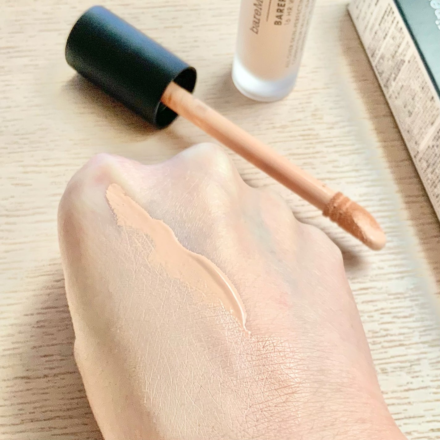 ベアプロ 16HR オールオーバー コンシーラー SPF25(PA+++)/bareMinerals/リキッドコンシーラーを使ったクチコミ(5枚目)