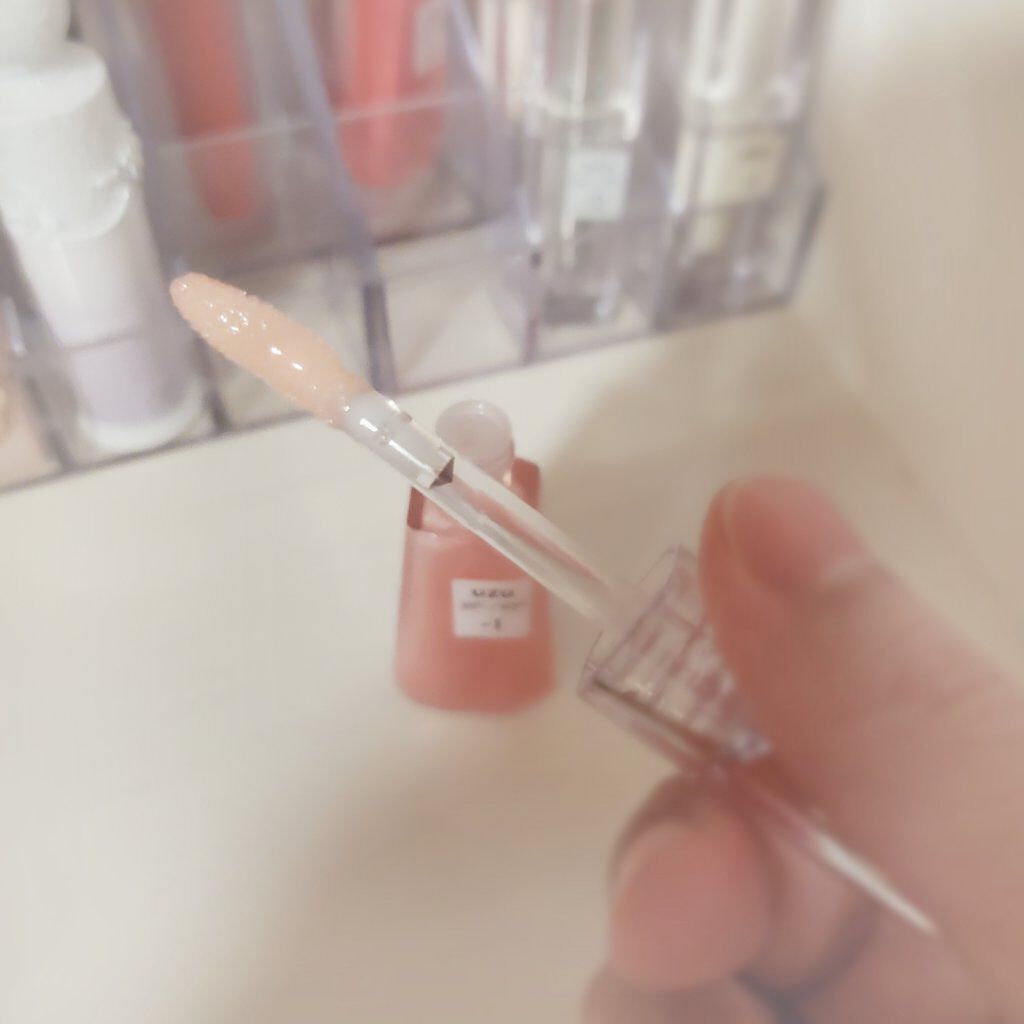 38°C / 99°F リップトリートメント (リップ美容液) +1 SHEER-PINK/UZU BY FLOWFUSHI/リップケアを使ったクチコミ（3枚目）