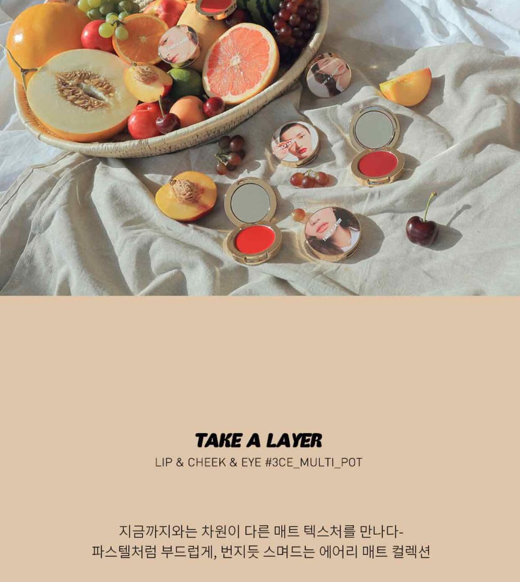 TAKE A LAYER TINTED WATER TINT/3CE/口紅を使ったクチコミ(1枚目)