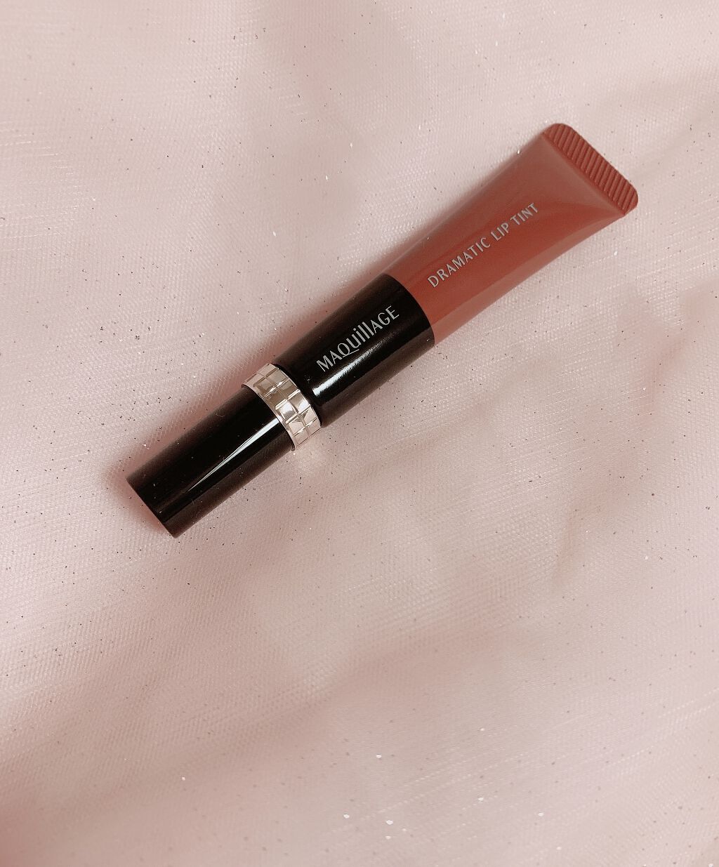 ドラマティックリップティント OR704 ダークマンゴージャム/マキアージュ/リップティントを使ったクチコミ（1枚目）