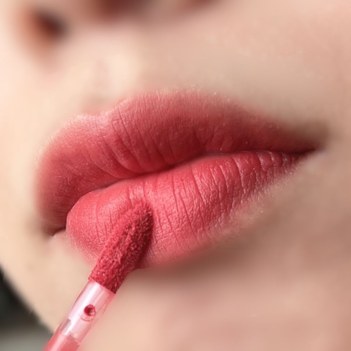 スマッジティント FLOWER MARKET/BBIA/リップティントを使ったクチコミ（3枚目）