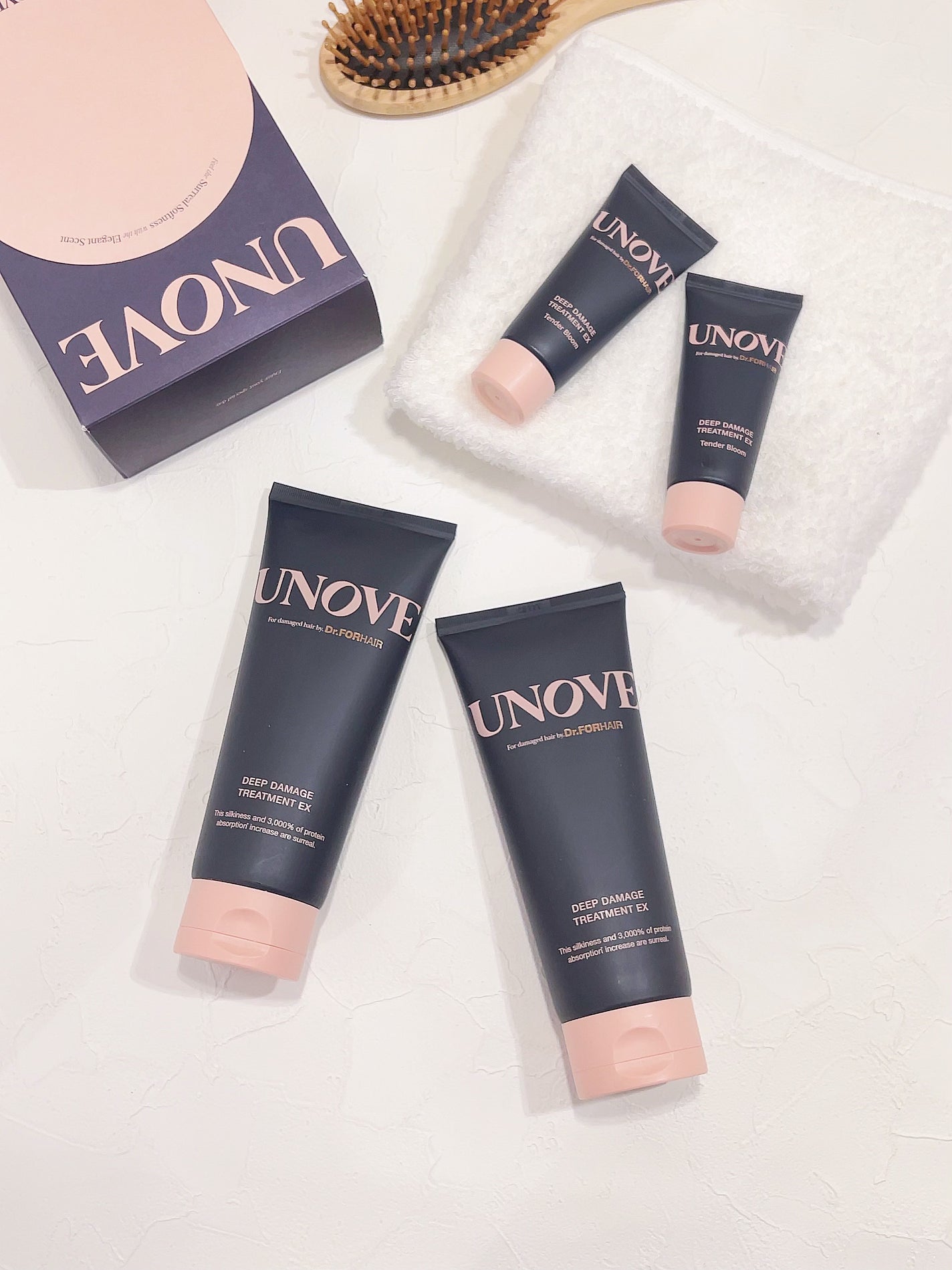 ディープダメージトリートメントEX/UNOVE/洗い流すヘアトリートメントを使ったクチコミ(1枚目)