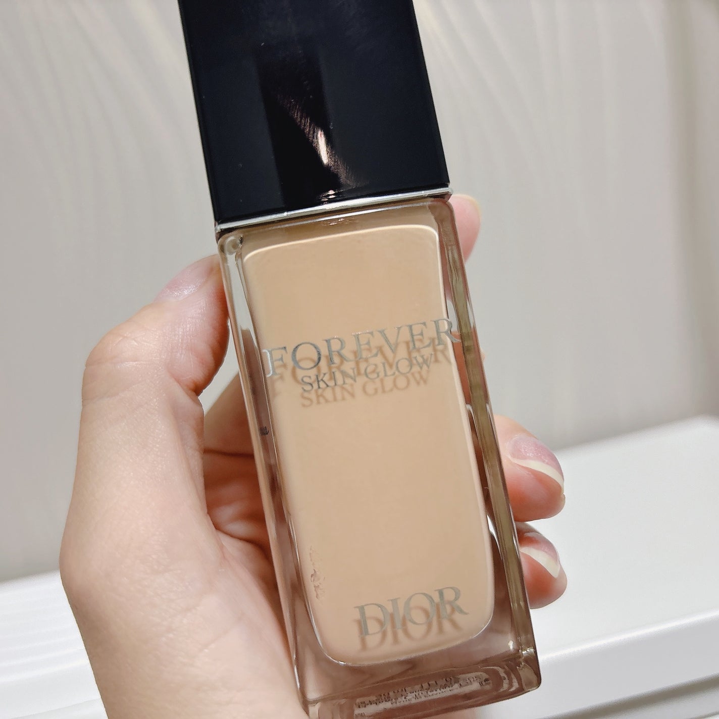 ディオールスキン フォーエヴァー フルイド グロウ/Dior/リキッドファンデーションを使ったクチコミ(2枚目)