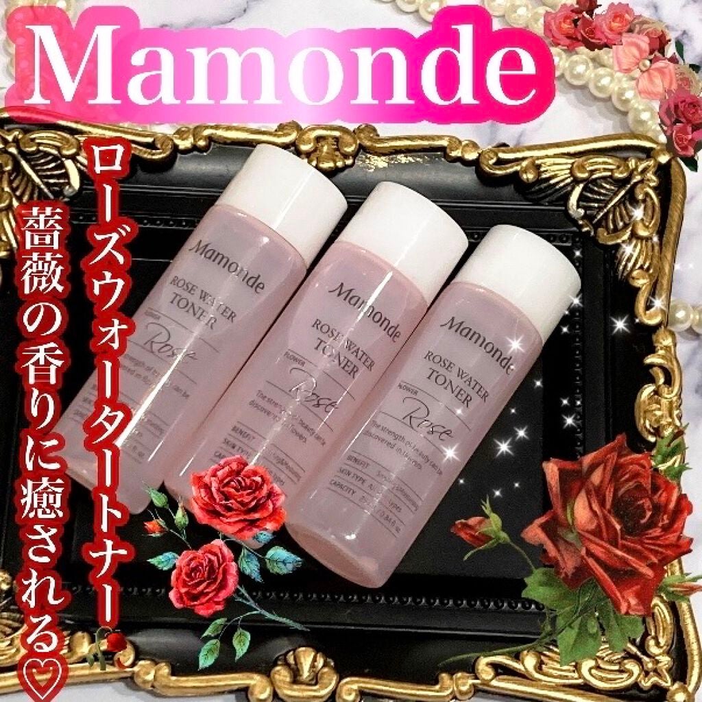 ローズウォータートナー/Mamonde/化粧水を使ったクチコミ(1枚目)