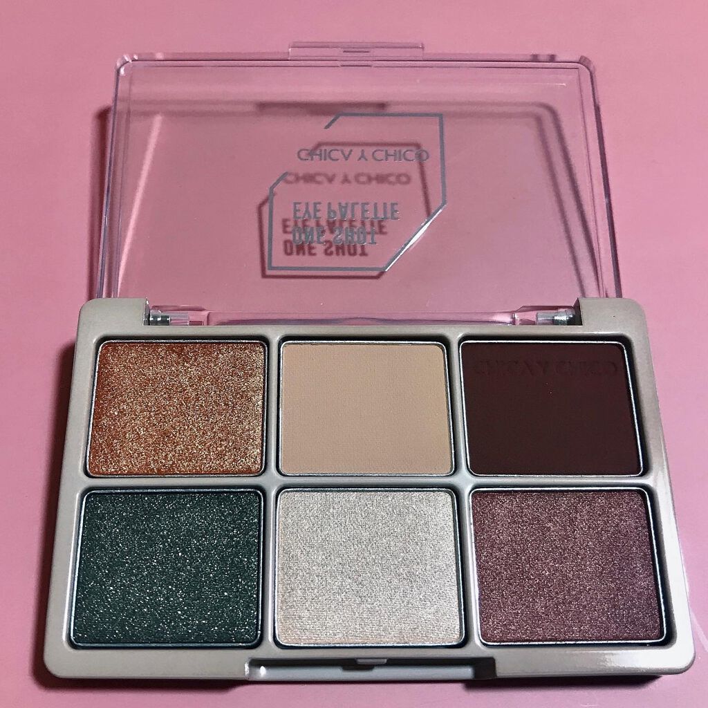 ワンショットアイパレット 03＃brick khaki/CHICAY CHICO/アイシャドウパレットを使ったクチコミ（1枚目）