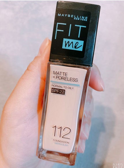 フィットミー リキッドファンデーション R/MAYBELLINE NEW YORK/リキッドファンデーションを使ったクチコミ(1枚目)
