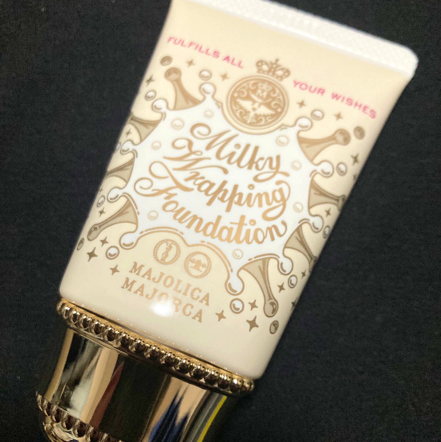 ミルキーラッピングファンデ/MAJOLICA MAJORCA/リキッドファンデーションを使ったクチコミ(2枚目)