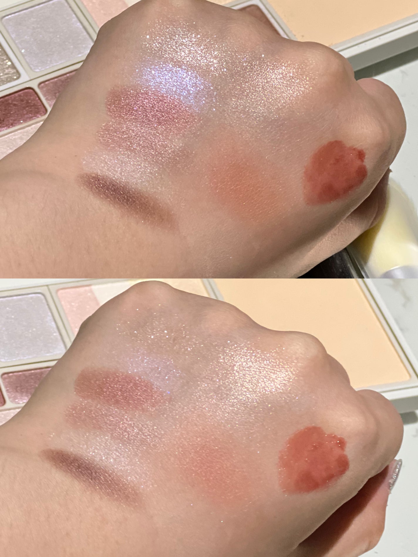 チークカラー ミックスタイプ/無印良品/パウダーチークを使ったクチコミ(2枚目)