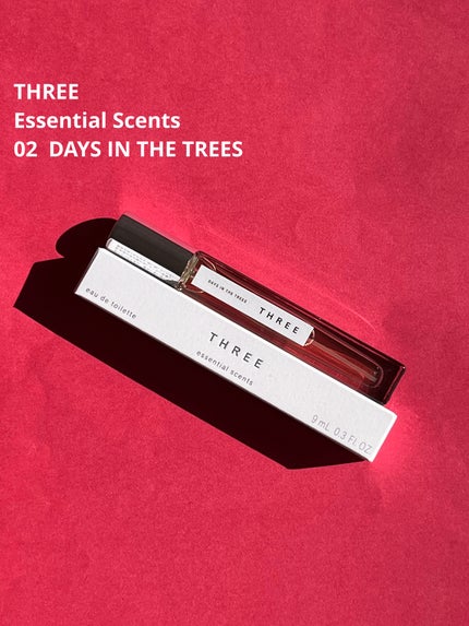 THREE エッセンシャルセンツ 02 DAYS IN THE TREES/THREE/香水(レディース)を使ったクチコミ(1枚目)