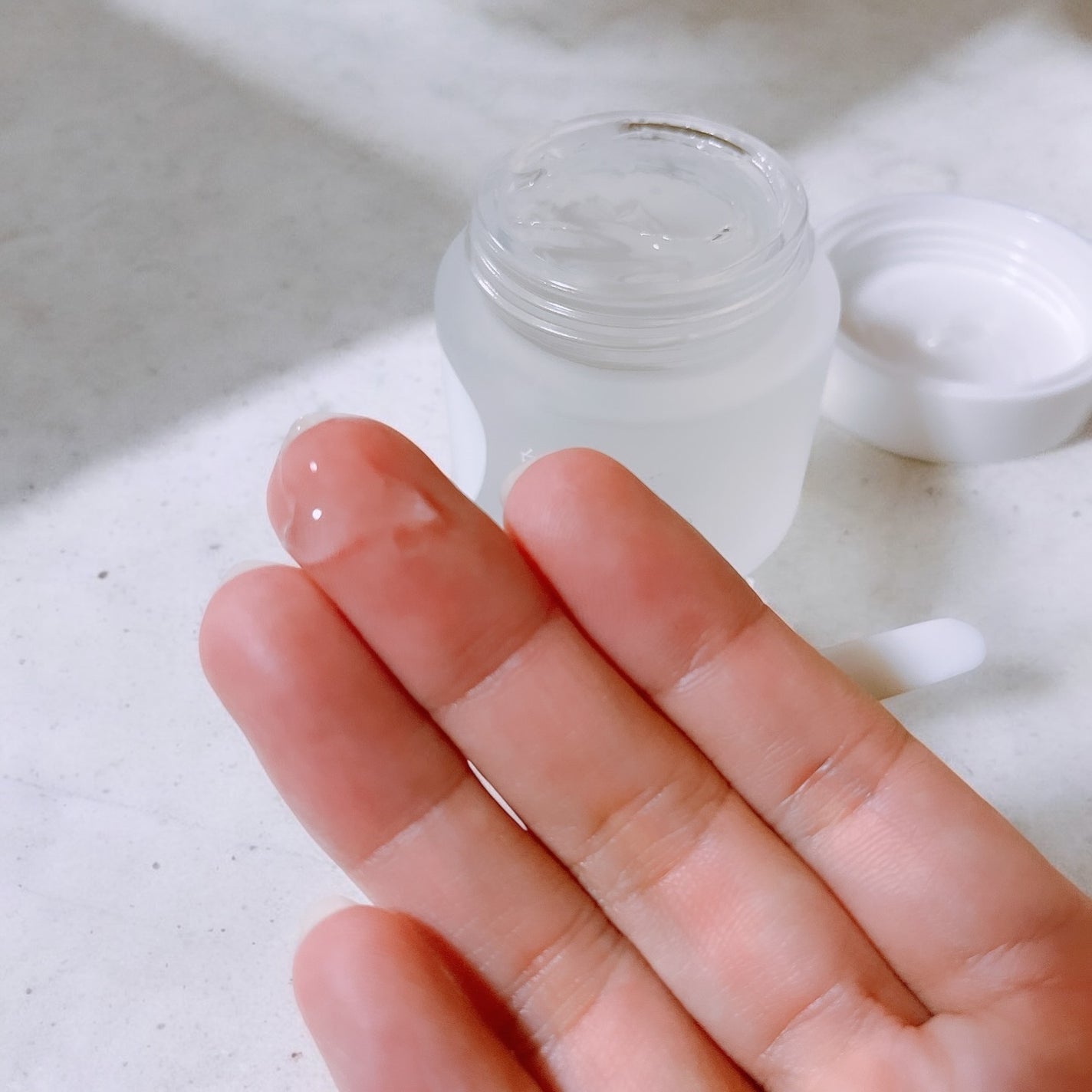 オーガニック スリーピング マスク/WHITE ICHIGO/フェイスクリームを使ったクチコミ(3枚目)