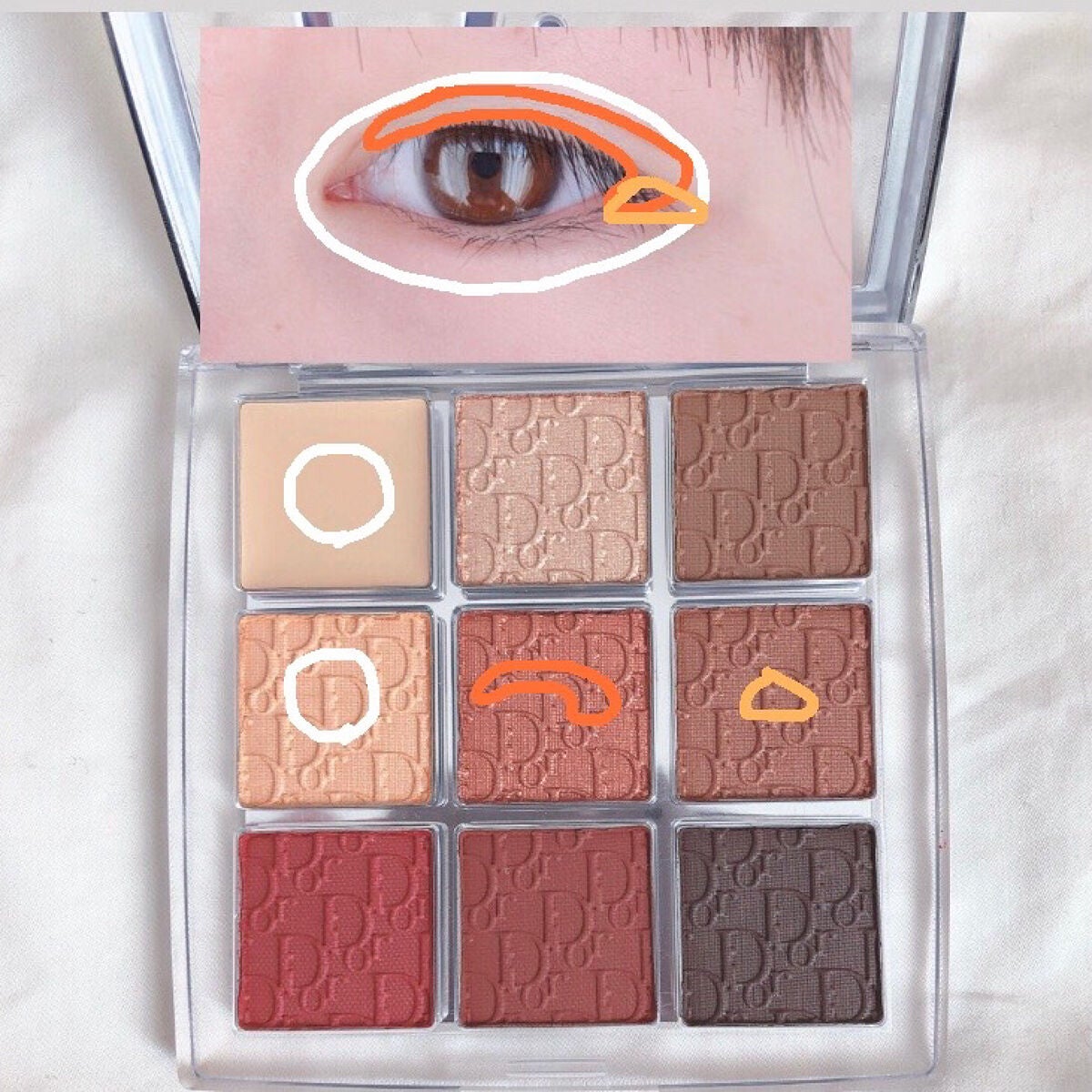 ディオール バックステージ アイ パレット/Dior/アイシャドウパレットを使ったクチコミ(2枚目)