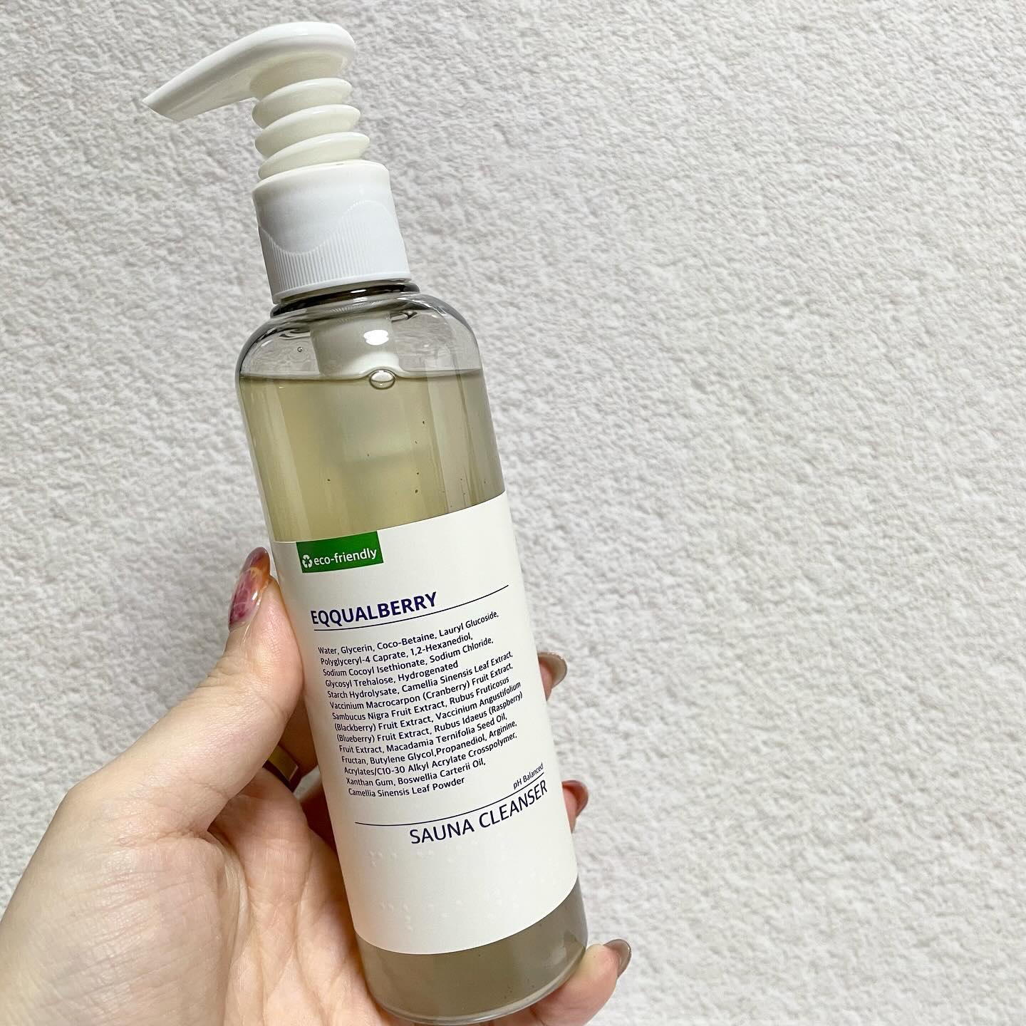 サウナクレンザー/イクォルベリー/クレンジングジェルを使ったクチコミ（2枚目）