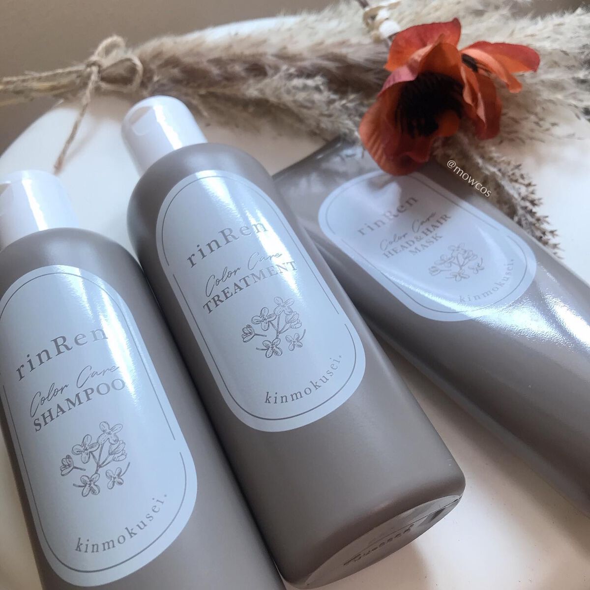 レメディアル カラーケア シャンプー＆トリートメント キンモクセイ/rinRen（凛恋）/市販シャンプーを使ったクチコミ（1枚目）