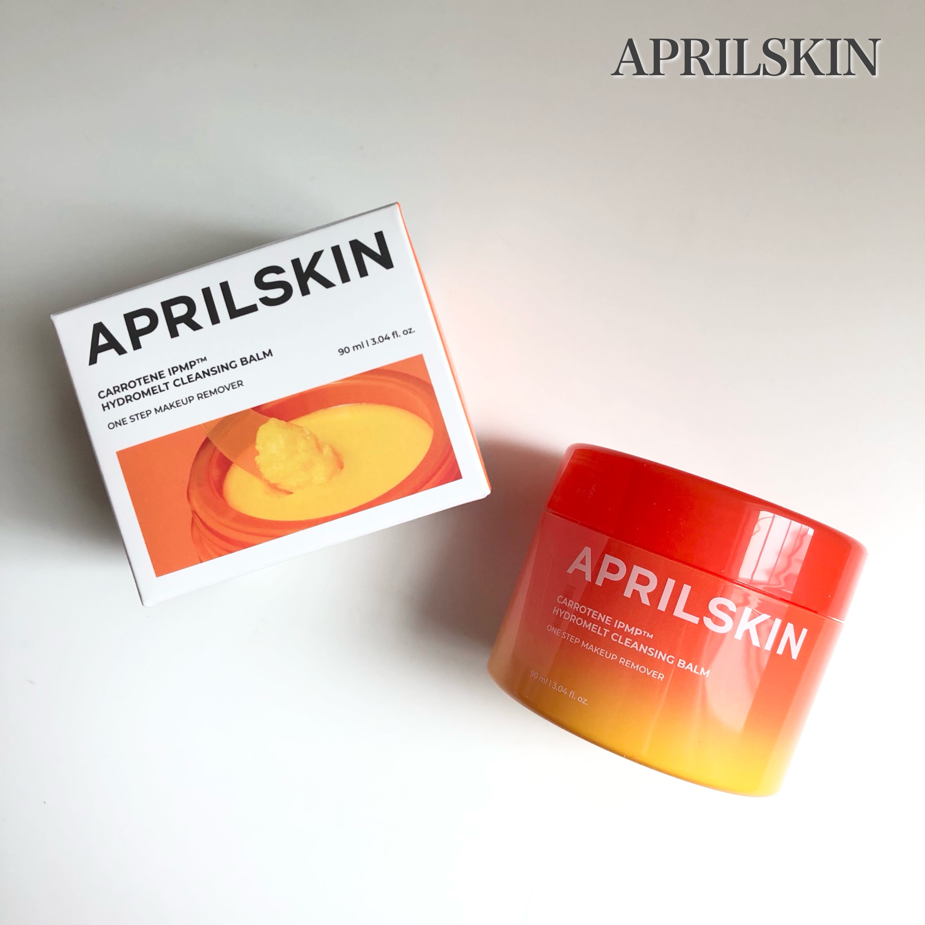 カロテンIPMP(TM) とろけるクレンジングバーム /APRILSKIN/クレンジングバームを使ったクチコミ（1枚目）