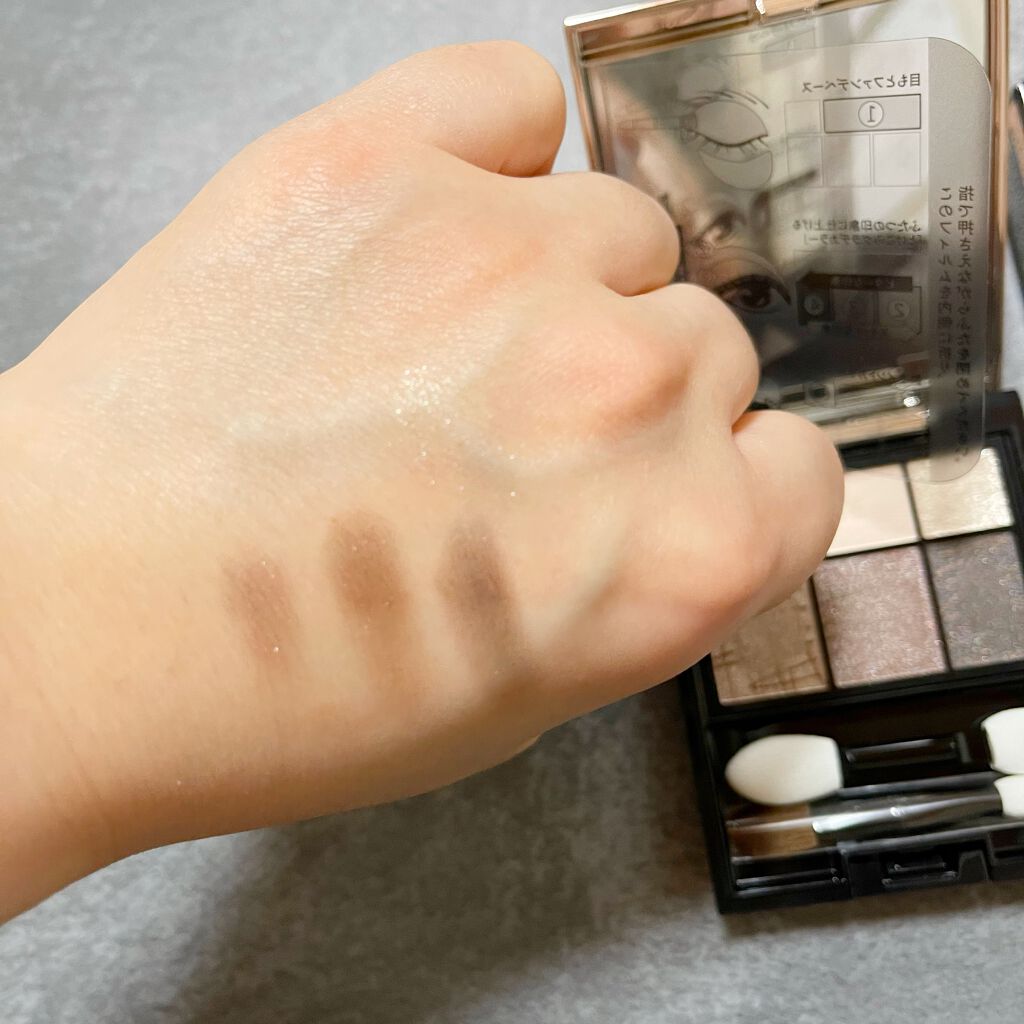 ドラマティックスタイリングアイズ/マキアージュ/アイシャドウパレットを使ったクチコミ(3枚目)