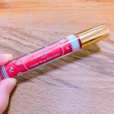 キャンメイクのキャンディラップリッチカラー💄
04のピーチレモネード購入しました🌸

今までのキャンディラップリッチカラーは私には合わない気がしたのですが、これは可愛い！！と思って購入しました🙆✨

マ