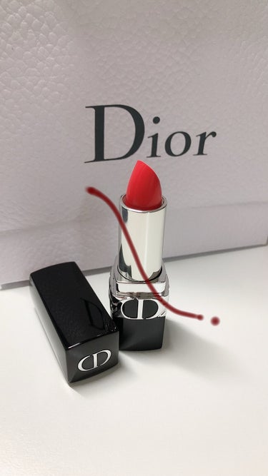 ルージュ ディオール 453 アドレ サテン（生産終了）/Dior/口紅を使ったクチコミ（2枚目）