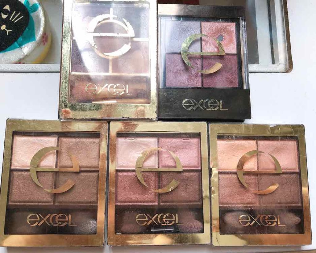 スキニーリッチシャドウ/excel/アイシャドウパレットを使ったクチコミ(1枚目)