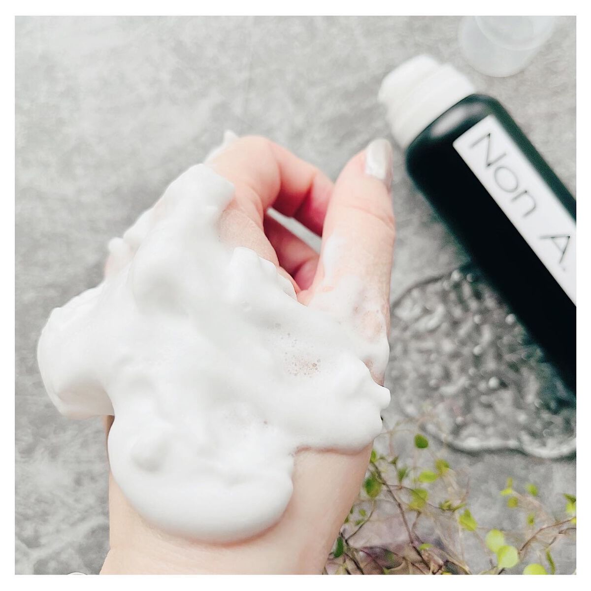 炭酸洗顔フォーム/Non A./泡洗顔を使ったクチコミ（3枚目）