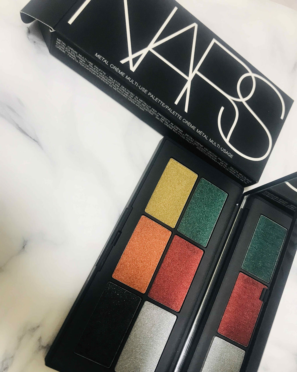 メタルクレイム マルチユースパレット/NARS/アイシャドウパレットを使ったクチコミ（1枚目）