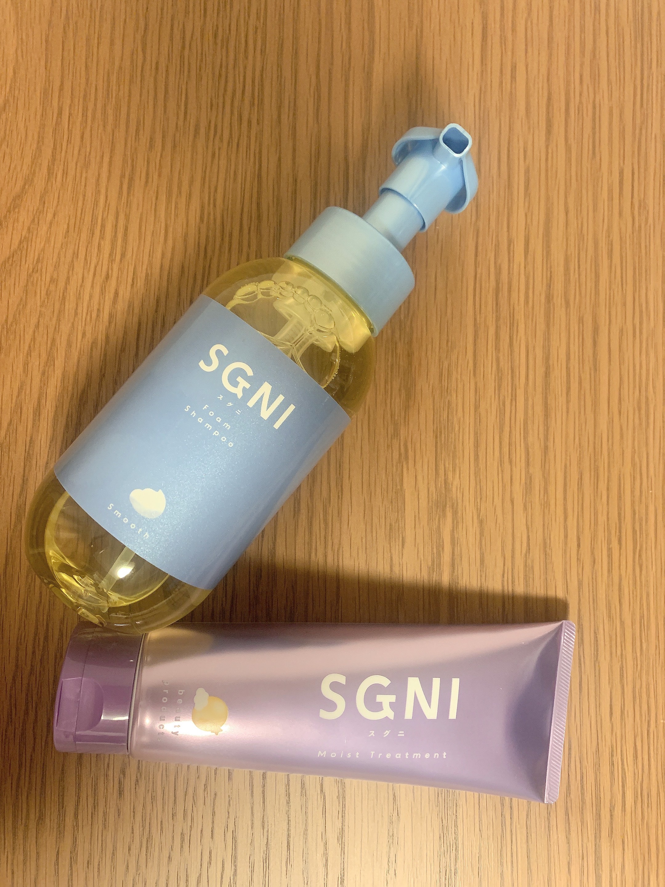 スムース泡シャンプー〈ホワイトティーの香り〉 本体（480ｍL）/SGNI/市販シャンプーを使ったクチコミ（1枚目）