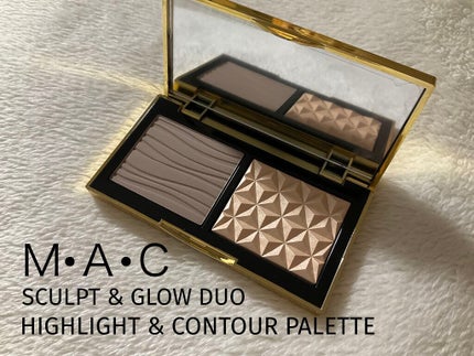 スカルプト&グロウ デュオ ハイライト&コントアーパレット/M・A・C/プレストパウダーを使ったクチコミ(1枚目)