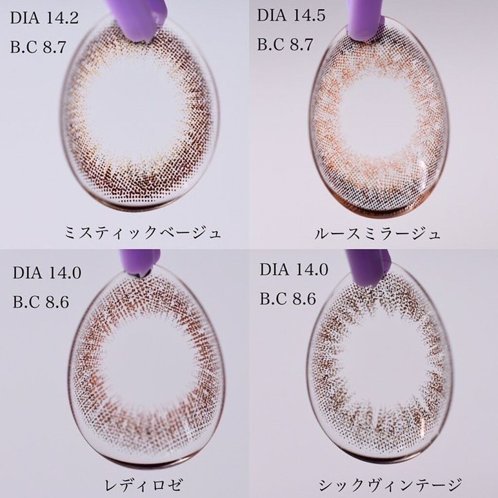 レリッシュ シックヴィンテージ/レリッシュ/カラーコンタクトレンズを使ったクチコミ（2枚目）