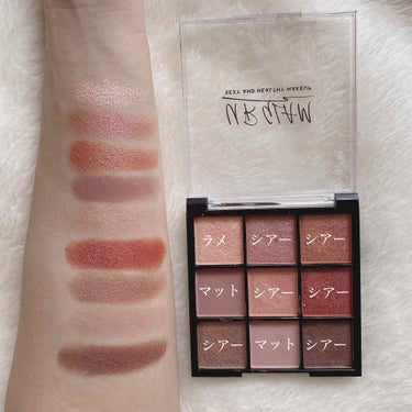 UR GLAM　BLOOMING EYE COLOR PALETTE/U R GLAM/アイシャドウパレットを使ったクチコミ（2枚目）