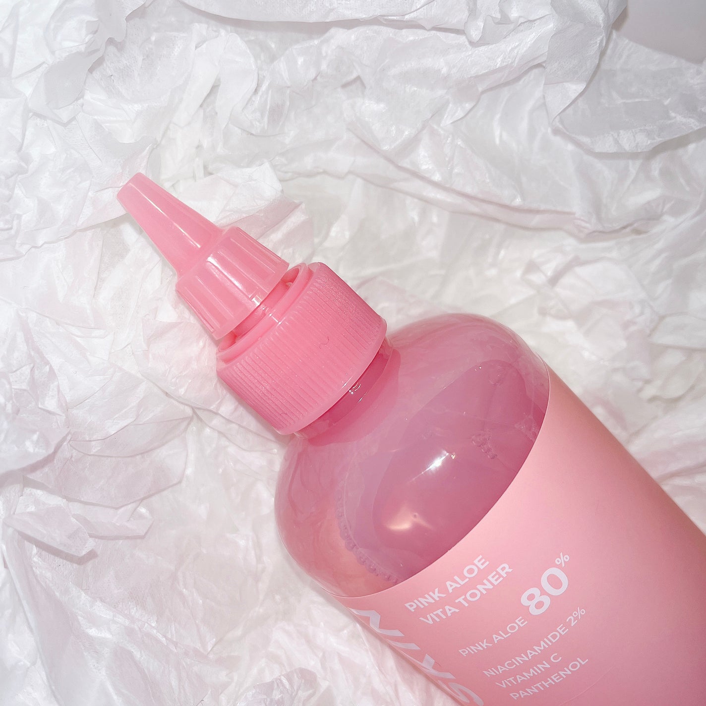 ピンクアロエビタトナー/APRILSKIN/化粧水を使ったクチコミ(2枚目)