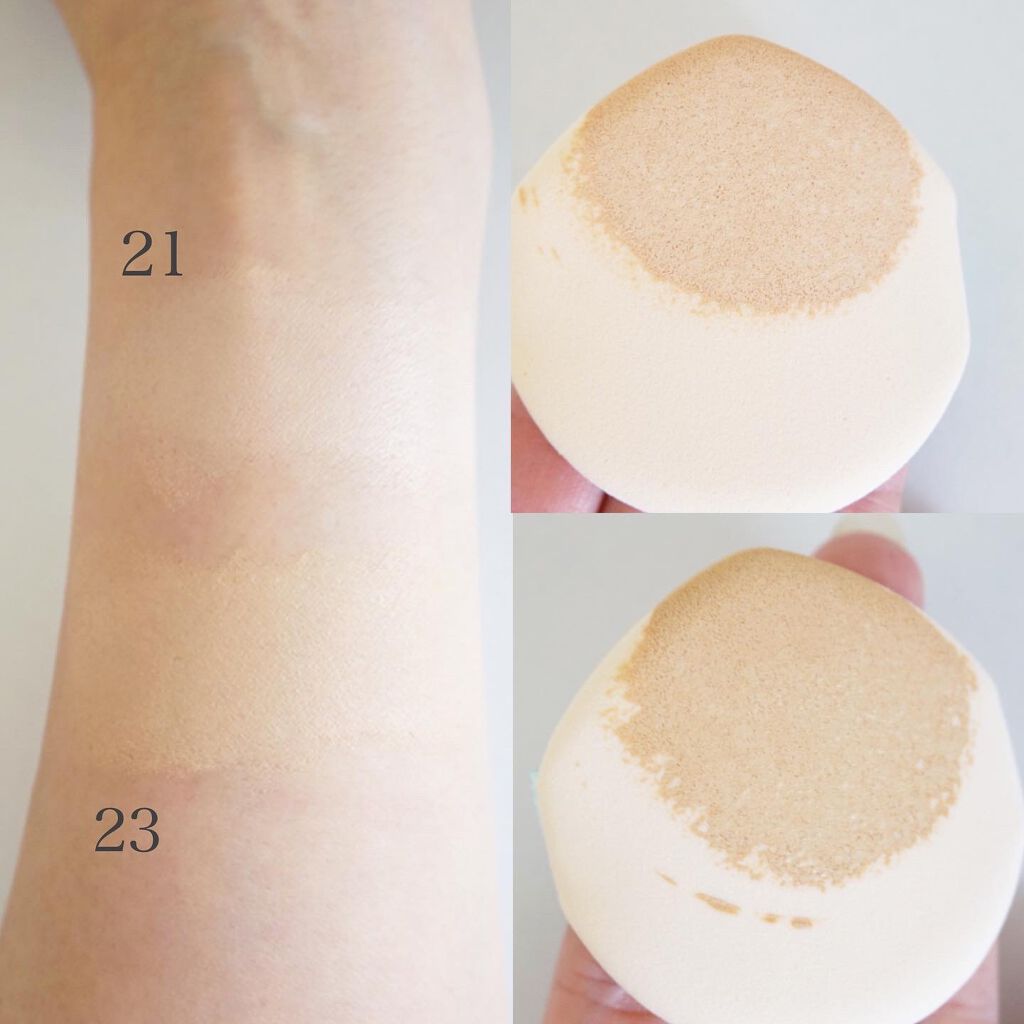 ピュアカーミングシカ クッションファンデーション/BY ECOM/クッションファンデーションを使ったクチコミ（2枚目）