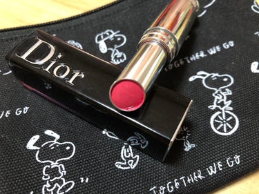 ディオール アディクト ラッカー スティック 677 インディー ローズ/Dior/口紅を使ったクチコミ（1枚目）
