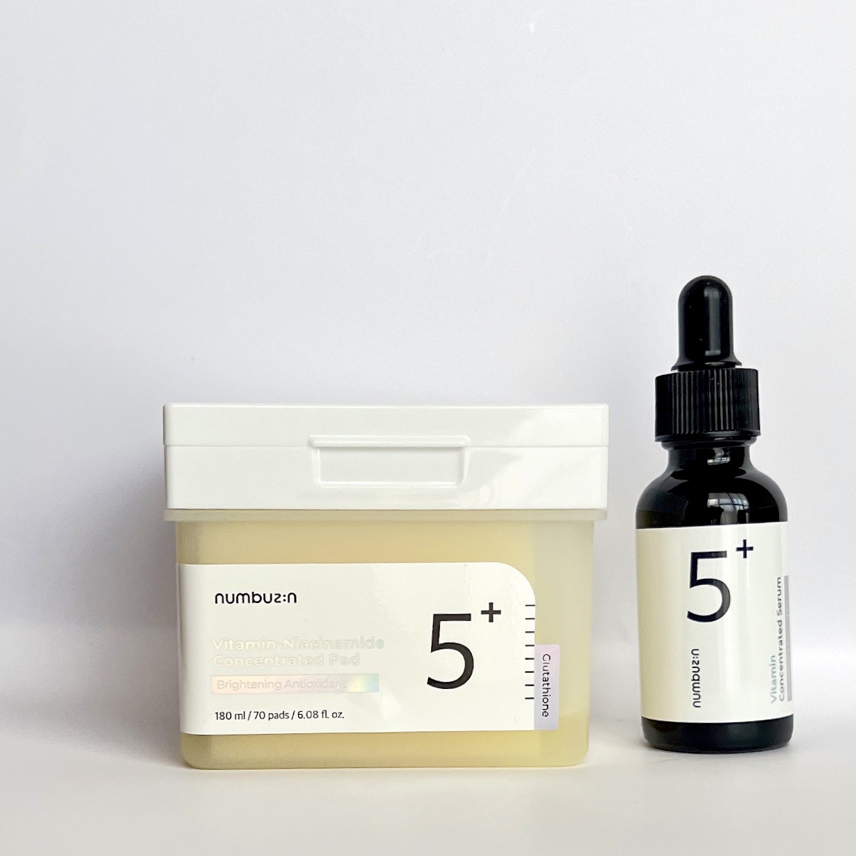 5番 白玉グルタチオンＣフィルムパッド/numbuzin/トナーパッドを使ったクチコミ（2枚目）