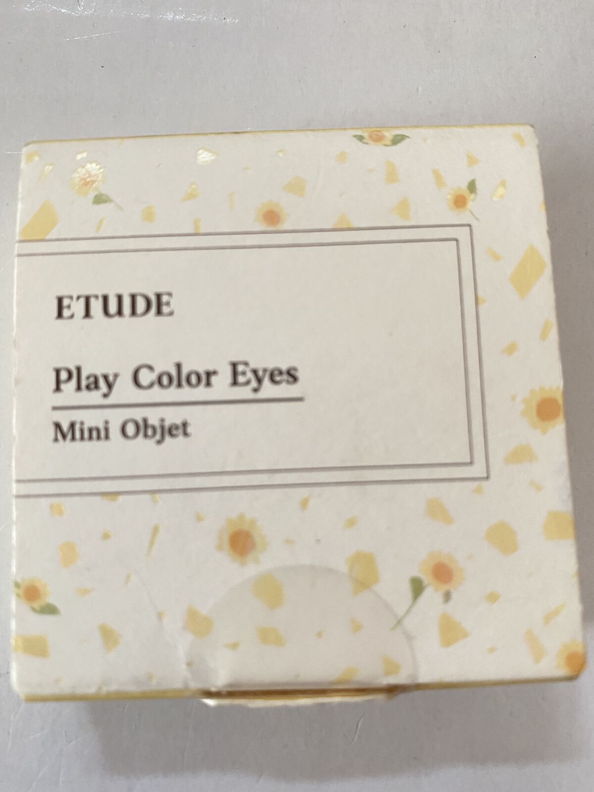 プレイカラーアイズ ミニオブジェ/ETUDE/アイシャドウパレットを使ったクチコミ（2枚目）