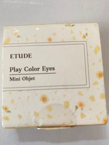 プレイカラーアイズ ミニオブジェ/ETUDE/アイシャドウパレットを使ったクチコミ（2枚目）
