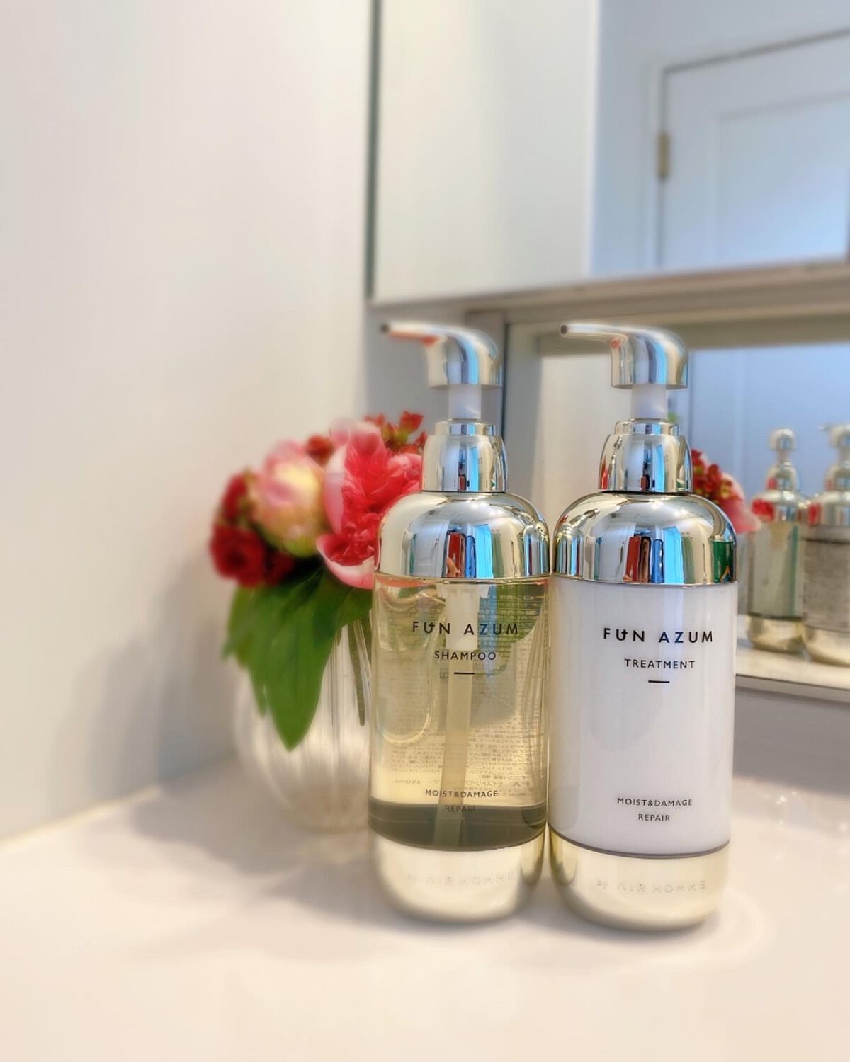 モイスト&ダメージリペア シャンプー/トリートメント/FUN AZUM/市販シャンプーを使ったクチコミ（1枚目）