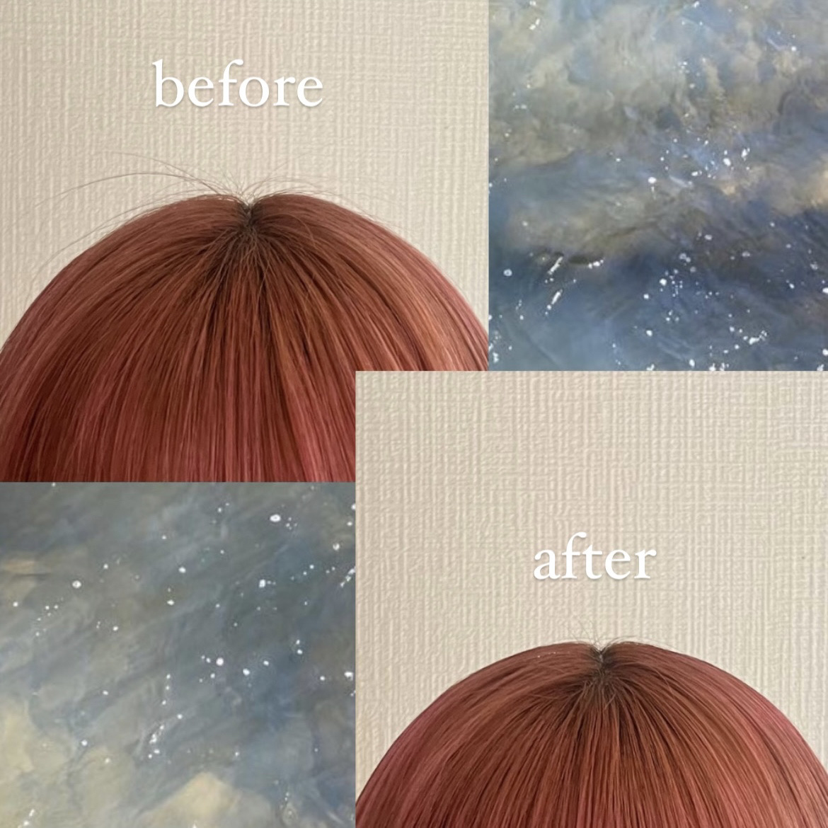 アンドハニー キンモクセイ マトメイク スティック4.0/&honey/ヘアジェルを使ったクチコミ（2枚目）