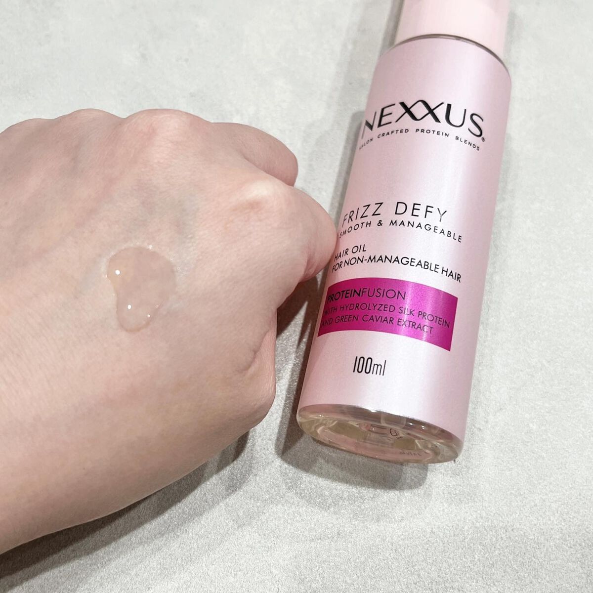 ネクサス スムースアンドマネージャブル 洗い流さないトリートメントオイル/NEXXUS(ネクサス)/ヘアオイルを使ったクチコミ(6枚目)