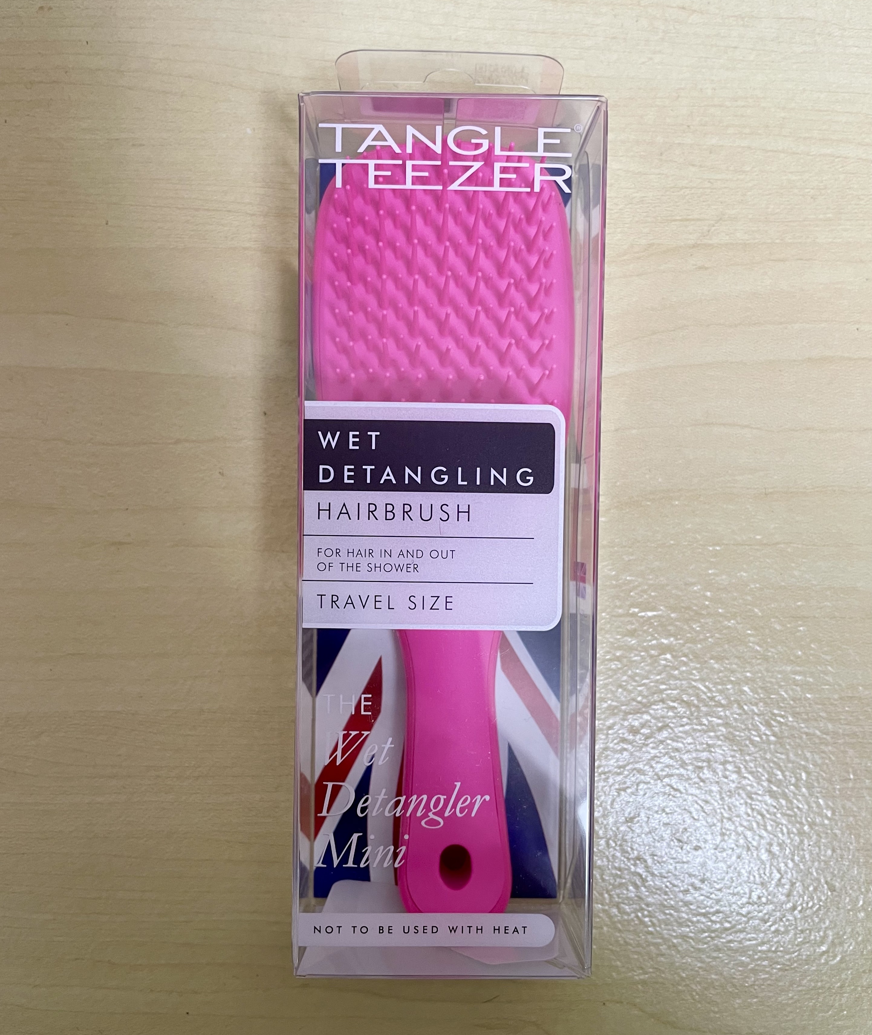 タングルティーザー ザ・アルティメットディタングラー ミニ ピンクフラミンゴ/TANGLE TEEZER/ヘアブラシを使ったクチコミ（1枚目）
