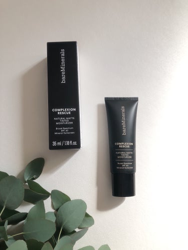 CR ナチュラル マット モイスチャライザー/bareMinerals/クリーム・エマルジョンファンデーションを使ったクチコミ（1枚目）