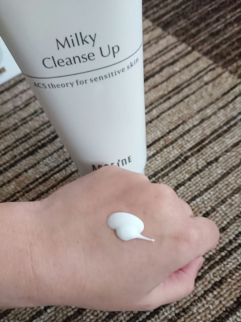 ミルキィ クレンズアップ/ACSEINE/ミルククレンジングを使ったクチコミ（3枚目）