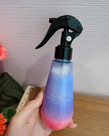 hiritu バランスリペアヘアオイル モイストのクチコミ「#PR
#hiritu
#美容液ミスト
#ヒミツはhiritu

hiritu(ヒリツ) バラ.....」（3枚目）