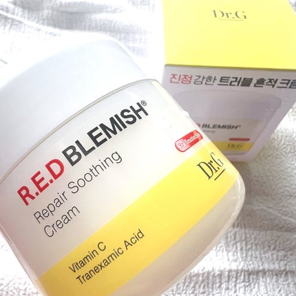 レッドブレミッシュ リペアスージングクリーム/Dr.G/フェイスクリームを使ったクチコミ(1枚目)