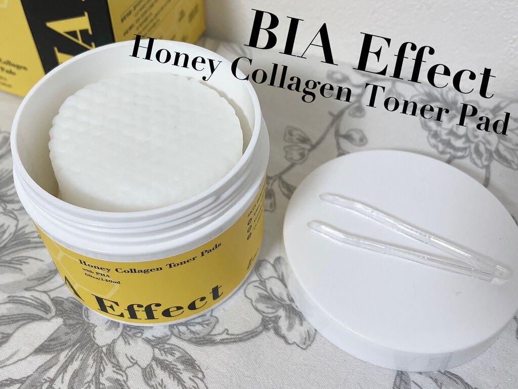 はちみつコラーゲントナーパッド/BIA Effect/トナーパッドを使ったクチコミ(1枚目)