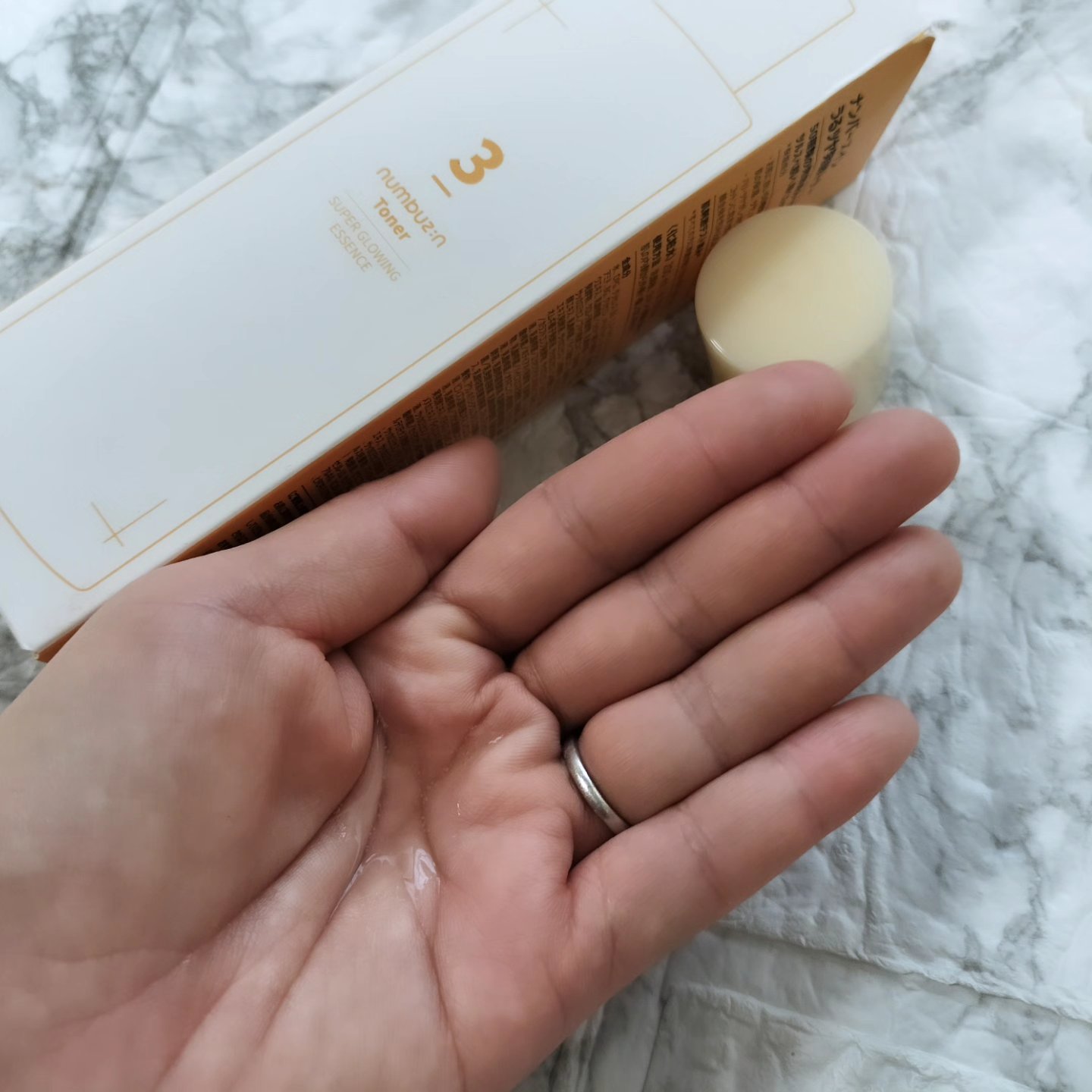 3番 うるツヤ発酵トナー/numbuzin/化粧水を使ったクチコミ（2枚目）