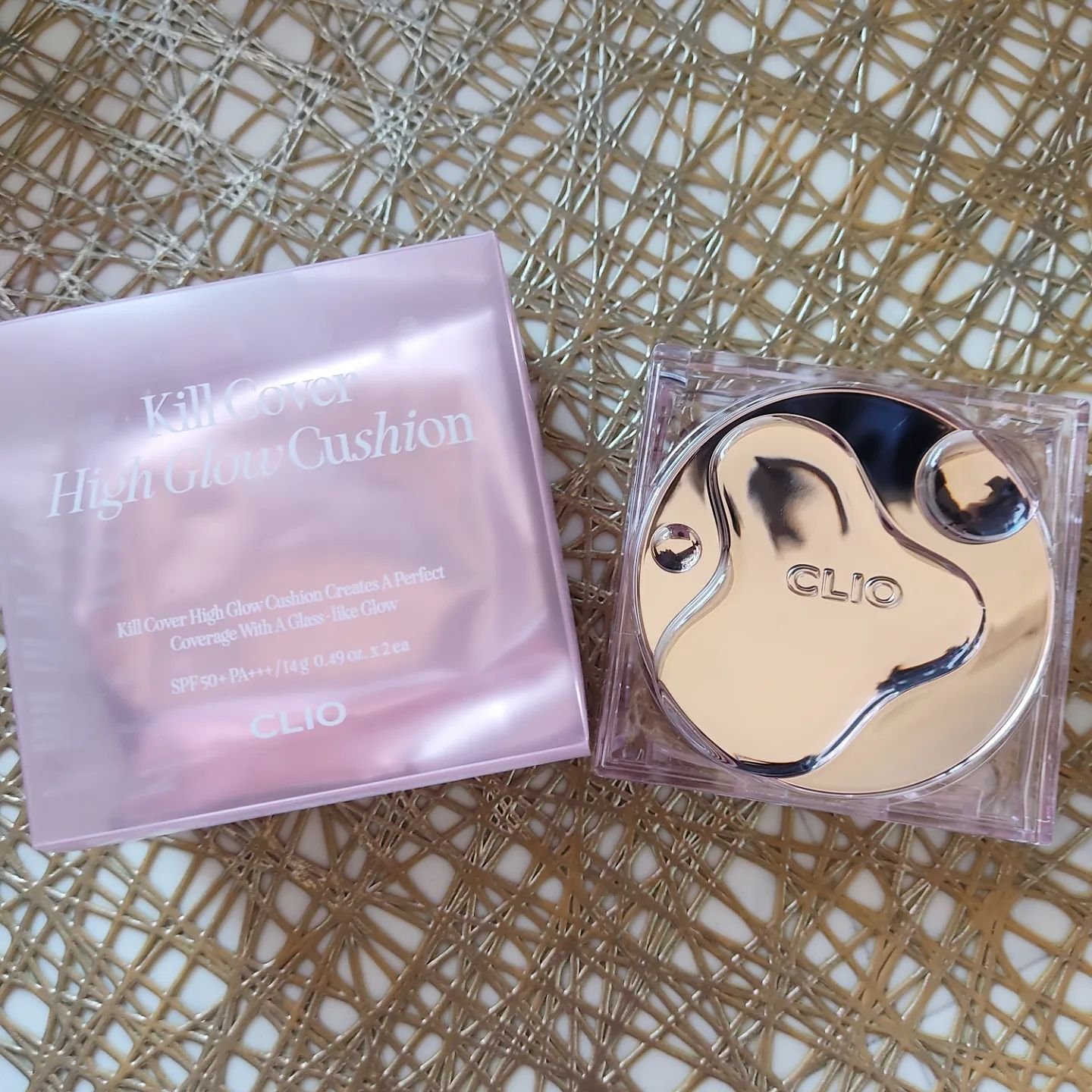 キル カバー ハイ グロウ クッション/CLIO/クッションファンデーションを使ったクチコミ（3枚目）